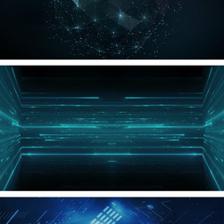 点线粒子科技感PPT背景图片